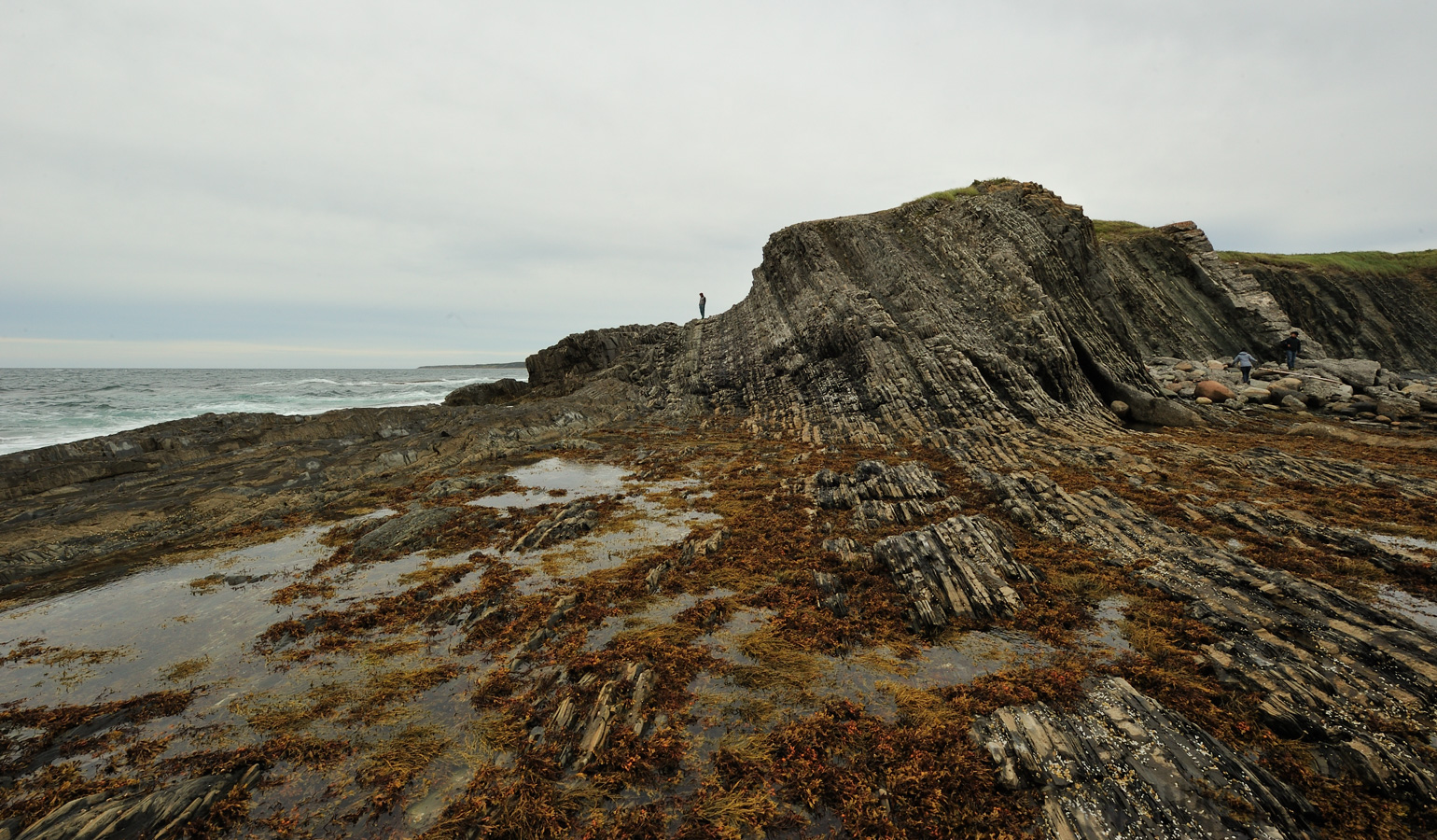 The division between the Cambrian and the Ordovician systems [14 mm, 1/80 sec at f / 22, ISO 400]